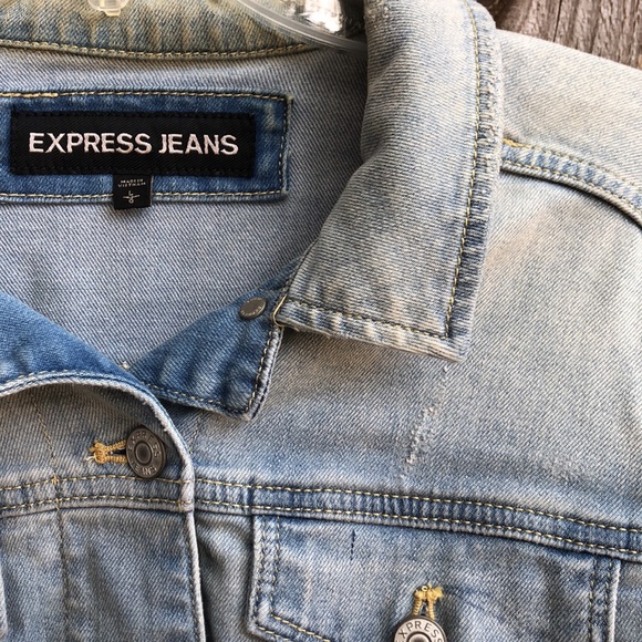 Express denim jacket 🦋 - Picture 4 of 5